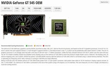 NVIDIA GeForce GT 545 1GB GDDR5 Graphics Card ✅miniHDMI 2x DVI✅ picture