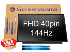 SCREENARAMA New Screen Replacement for BOE NE156FHM-NX3 V18.0 | 40pin 144Hz F... picture