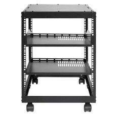 Uimoso 12U Adjustable 4-Post Open Frame Server Rack for Network Equipment picture