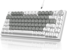 ATTACK SHARK x AJAZZ AK820 75% Wired Mechanical Gaming Keyboard with Knob,Type-C picture