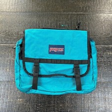 JanSport Laptop Computer Turquoise Messenger Bag  picture