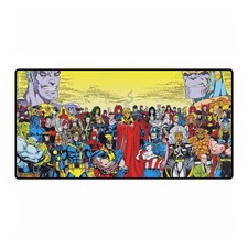 Marvel Superheroes Classic Universe Ensemble Battle Mouse Pad Desk Mats picture