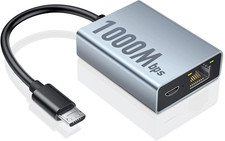 1000 Mbps Ethernet Adapter for Fire TV Stick, Micro USB to RJ45 Gigabit Ethernet picture