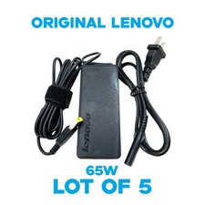 LOT of 5 Original AC/DC Adapter 20V 3.25A 65W Charger for Thinkpad T560 Laptop picture