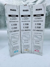 X3 Canon C-5180/C-5185 Toner Imagerunner Group 20/C-EXV16 Cyan Yellow Magenta picture