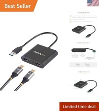 Optimize Your Setup with StarTech USB-A to HDMI Adapter - 4K & 1080p Resolution picture