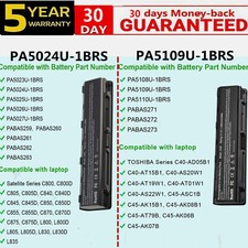 PA5024U-1BRS PA5109U-1BRS Battery For Toshiba Satellite C850 PABAS260 Pa5026u picture