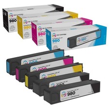 Replacement Ink Replacement for HP 980 (2 Blk, 1 C, 1 M, 1 Y, 5-Pk) picture