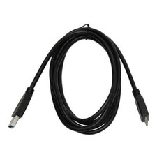 Inland USB Type-A to Micro USB Adapter (Black) - 6 ft picture