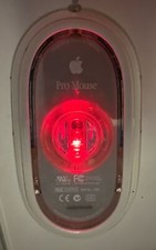 Vintage Genuine Apple USB Wired Optical Pro Mouse M5769 White picture