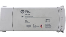 New Genuine HP 771 Light Gray Ink Cartridge B6Y22A picture