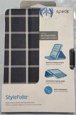 Speck Products StyleFolio Case & Stand for iPad Mini Mini 2 Mini 3 Black/White picture