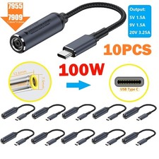 10PCS 100W Charging Cable Adapter 7.9mm to USB C For Lenovo Thinkpad 7909 picture