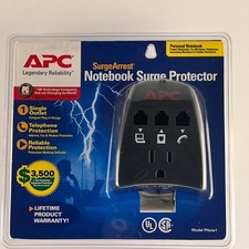 APC SurgeArrest Notebook Surge Protector PNote1 Plug-In Single Outlet Telephone picture