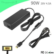 90W 20V 4.5A AC Adapter For Lenovo Thinkpad Ieadpad Laptop Charger Square Tip picture