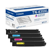 High Yield TN-635XL TN-635 Toner Cartridges TN 635 TN 635 TN635XL TN635XL Ton... picture
