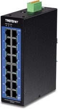 TRENDnet 16-Port Industrial Gigabit L2 Managed DIN-Rail Switch TI-G160i picture