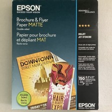 EPSON Brochure & Flyer Paper Matte 8.5x11