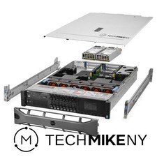 Dell PowerEdge R730 Server 3.40Ghz 6-Core 128GB RAM 5.8TB SSDs +5x Caddies Rails picture