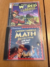 Where In The World Is Carmen SanDiego, Carmen Sandiego Math Detective PC-CD ROM picture