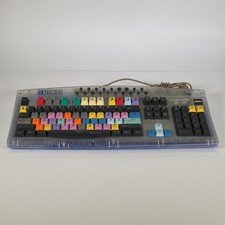 Keyboard Macally USB Multi Media for Macintosh EZ Keyboard iMediakey Clear picture