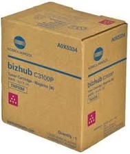 Original Konica Minolta TNP50M Magenta Toner. New Sealed Box, We Ship Fast picture