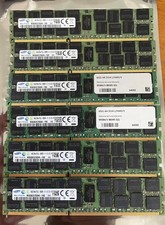 Samsung 96GB (6x16GB) DDR3-1600MHz PC3L-12800R Registered DIMM M393B2G70QH0-YK0 picture