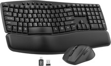 Sablute MA41 Wireless Wave Keyboard & Mouse Combo – RF 2.4 GHz picture