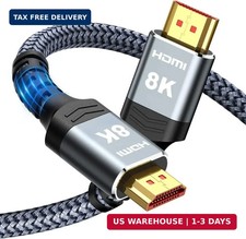 Highwings 10K 8K 4K HDMI Cable 48Gbps 5FT/1.5M, Ultra High Speed HDMI picture