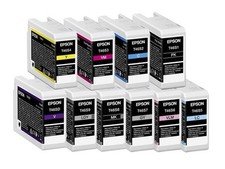 10 x Genuine Ink Epson SureColor SC P700 P706 / T46S1 - T46S9 - FULL INK SET picture