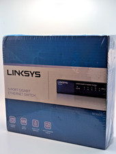 Linksys SE3005 5-Port Gigabit Ethernet Network Switch Brand New Factory Sealed picture