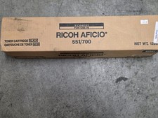 Genuine Ricoh Aficio 551 700 Black Toner Cartridge 885235 Type 5105D New picture