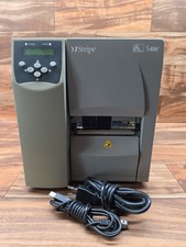 Zebra Stripe S4M Parallel USB Serial Thermal Transfer Label Printer picture