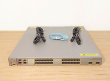 Cisco ME-3800X-24FS-M 24 SFP ports 2x 10Ge SFP+ L-ME3800X-E License Dual Power  picture
