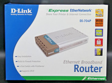 D-Link DI 704P Express Ethernet Broadband Wired Router 4-port switch Printer picture