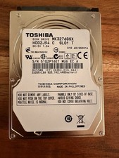 Genuine OEM TOSHIBA HDD2J94 MK3276GSX 320GB 2.5