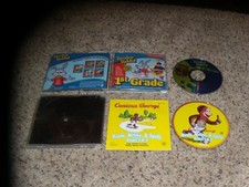 Curious George Reads, Writes & Spells Grades 1 & 2 and Reader Rabbit 1st Grade picture