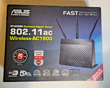ASUS AC1900 WiFi Router RTAC68R DualBand Gigabit Wireless Internet Router w/Disc picture