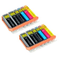 SET 12PK PGI-270XL CLI-271XL Ink Cartridge FOR Canon MG5700 MG6820 MG6822 TS5020 picture