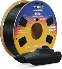 OVERTURE PETG 3D Printer Filament 1.75Mm, Neatly Wound Durable PETG 1Kg Spool (2 picture