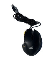 Corsair Scimitar Pro RGB Gaming Mouse – Black/Yellow – 12‑Button MMO/MOBA Wired  picture