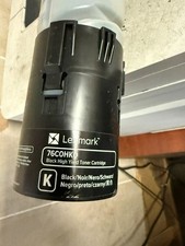 NEW Lexmark 76C0HK0 Black High Yield Collection Program Toner Cartridge - NO BOX picture