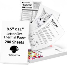 Phomemo M08F Portable Printers Thermal Printer Support 8.5