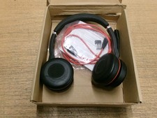 NEW OPEN BOX JABRA GN EVOLVE 75 BLUETOOTH HSC040W- CRACKED MIC picture