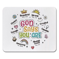 Christian Pad, Christian Gifts for , God Says You are Inspirational Bible Ver... picture