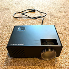 DBPOWER RD-810 LCD Mini Projector 800x600 1500 Lumens HDMI USB VGA AV Black picture