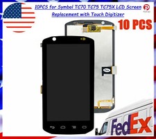 10PCS for Symbol TC70 TC75 TC75X LCD Screen Replacement with Touch Digitizer picture