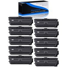 10x CF360X Black Toner Cartridge for HP 508X Color LaserJet Flow MFP M577z M577c picture