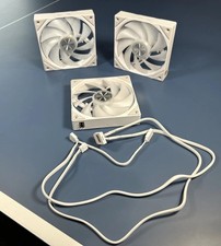 TRYX ROTA SL 120mm ARGB White Fan, 3-Pack WITH magnetic Multi Connector PWM/RGB picture