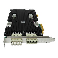 Riverbed NIC-1-001G-4SX-BP Quad Port 1GbE Fiber SX PCIe x4 Network Card picture